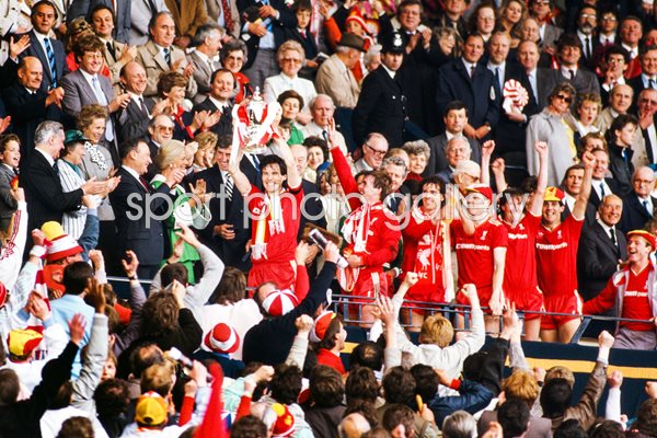 Alan Hansen Liverpool 1986 FA Cup Final Winners 
