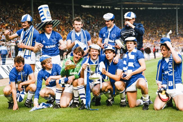Everton 1984 FA Cup Winners