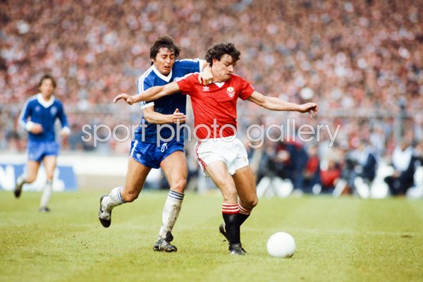 Kevin Moran Manchester United v Brighton 1983 FA Cup Final