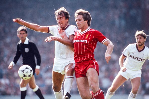 Jan Molby Liverpool v Bill Bonds West Ham United 1984