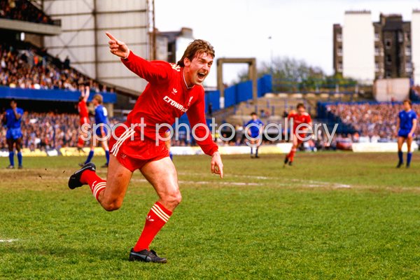 Kenny Dalglish Liverpool Championship Winners 1986