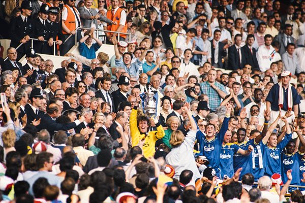 Dave Beasant Wimbledon FA Cup Final Winners Wembley 1988