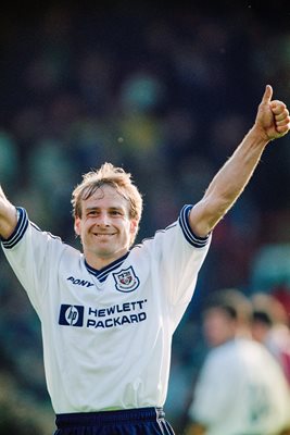 Jürgen Klinsmann Tottenham Hotspur v Crystal Palace Selhurst Park 1998