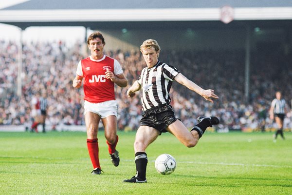 Ian Stewart Newcastle v Arsenal Division One September 1985