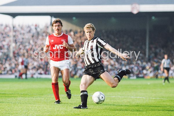 Ian Stewart Newcastle v Arsenal Division One September 1985