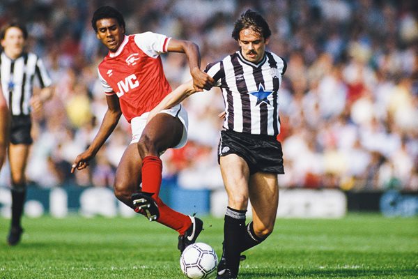 David Rocastle Arsenal v Newcastle United Division One 1985