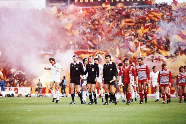 European Cup Final AS Roma v Liverpool 1984 