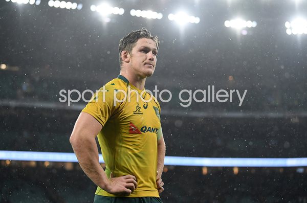 Michael Hooper Australia v England Twickenham 2017