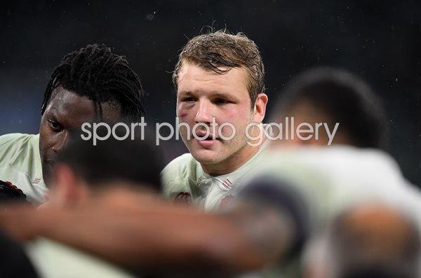 Joe Launchbury England v Australia Twickenham 2017