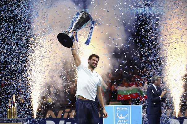 Grigor Dimitrov World Tour Finals Champion London 2017