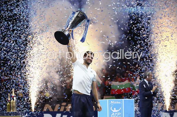 Grigor Dimitrov World Tour Finals Champion London 2017