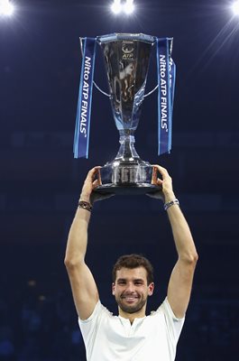 Grigor Dimitrov World Tour Finals Champion London 2017