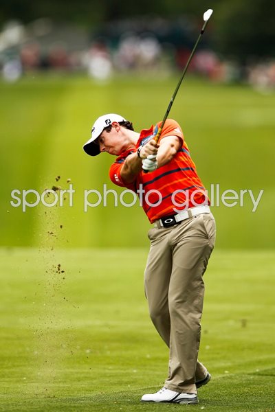 Rory McIlroy Quail Hollow action 2012