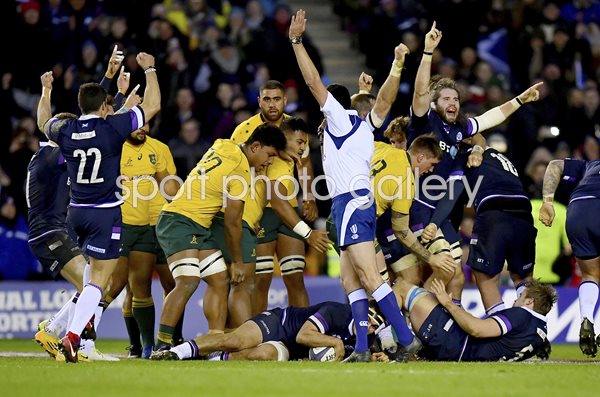 Scotland beat Australia Murrayfield 2017