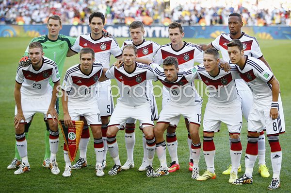Germany Team World Cup Final 2014 POSTER