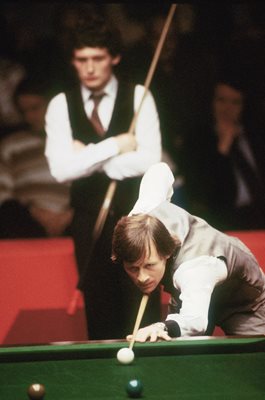 Alex Higgins v Jimmy White World Snooker Crucible Sheffield 