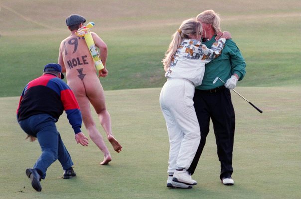 John Daly Open Champion & 19th Hole Streaker St Andrews 1995 