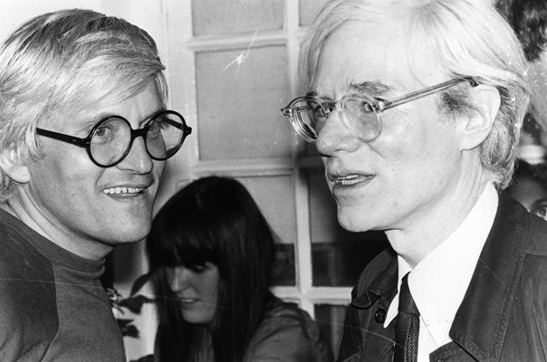 Andy Warhol & David Hockney