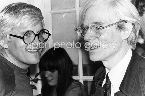 Andy Warhol & David Hockney