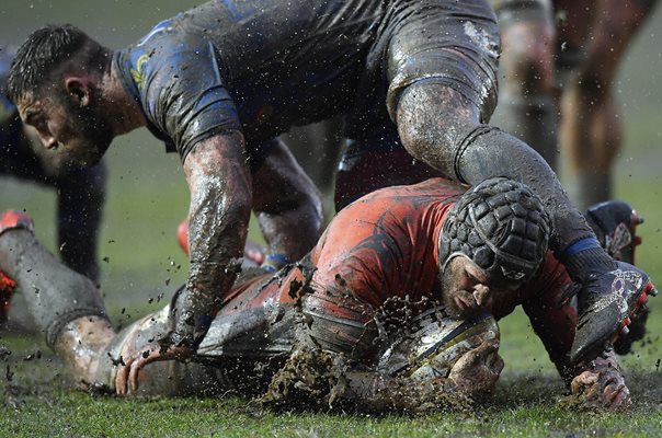Newport Gwent Dragons v Newcastle Falcons Anglo Welsh Cup 2017
