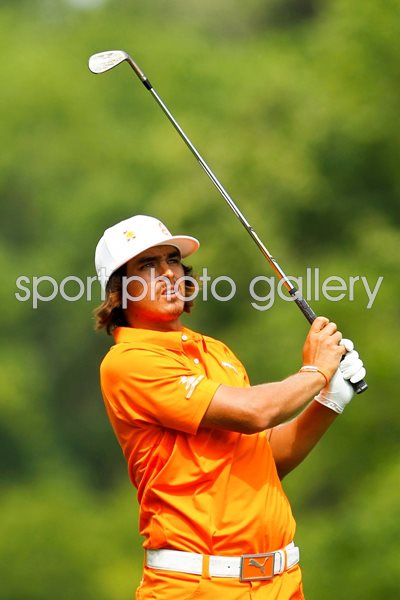 Rickie Fowler action Quail Hollow 2012