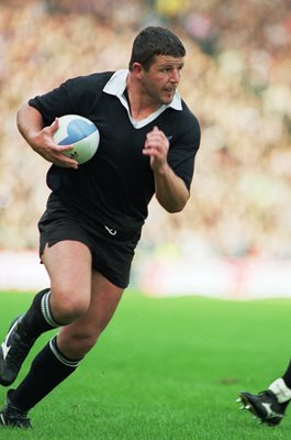 Sean Fitzpatrick New Zealand Twickenham Word Cup 1991