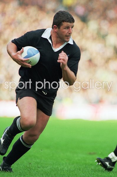 Sean Fitzpatrick New Zealand Twickenham Word Cup 1991