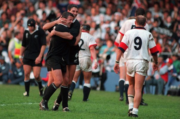 Sean Fitzpatrick Ian Jones New Zealand World Cup 1995