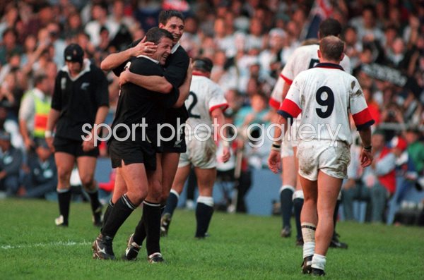 Sean Fitzpatrick Ian Jones New Zealand World Cup 1995