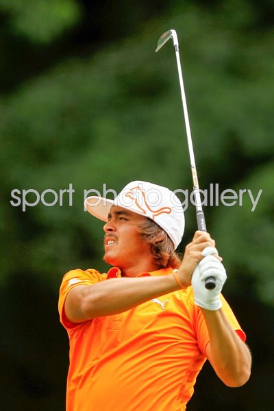 Rickie Fowler action Quail Hollow 2012