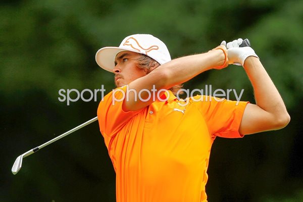 Rickie Fowler action Quail Hollow Champion 2012