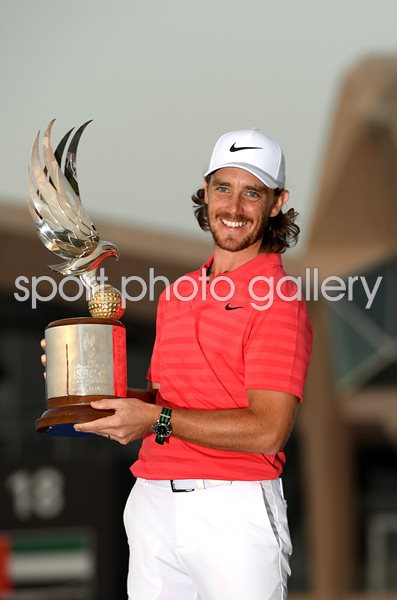 Tommy Fleetwood Abu Dhabi HSBC Golf Champion 2018