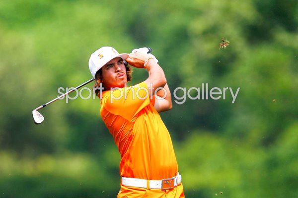 Rickie Fowler action Quail Hollow 2012
