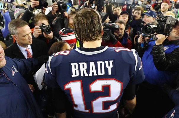 Tom Brady New England Patriots AFC Champions 2018