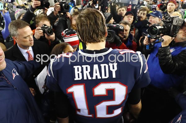 Tom Brady New England Patriots AFC Champions 2018
