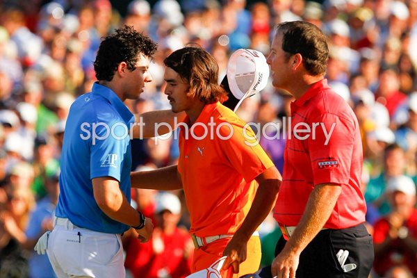 Rory McIlroy & Rickie Fowler Quail Hollow 2012