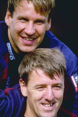 Paul Merson & Matthew Le Tissier England Bisham Abbey 1996