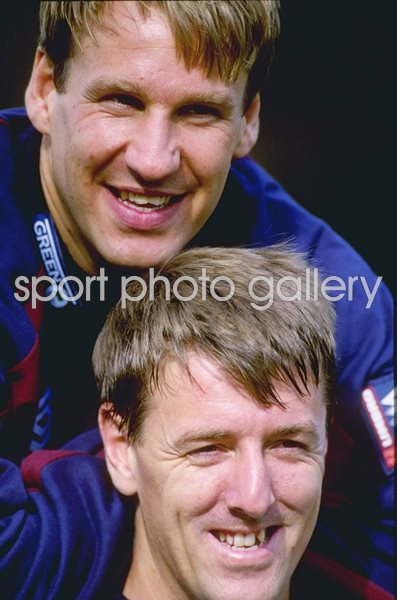 Paul Merson & Matthew Le Tissier England Bisham Abbey 1996