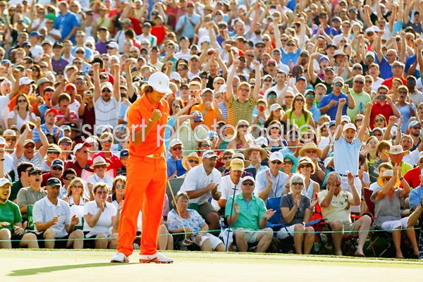 Rickie Fowler1st US Tour win at Quail Hollow 2012