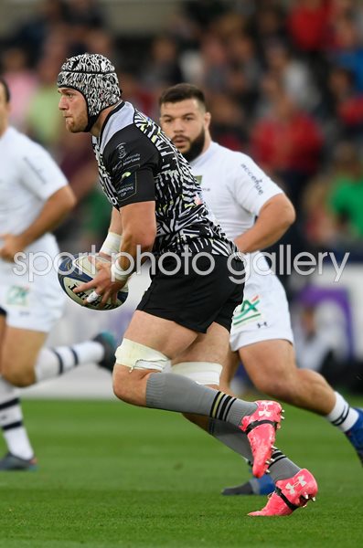 Dan Lydiate Ospreys v Clermont Champions Cup 2018