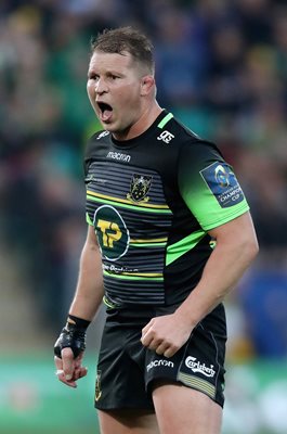 Dylan Hartley Northampton v Saracens Champions Cup 2018