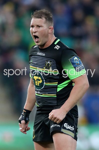 Dylan Hartley Northampton v Saracens Champions Cup 2018