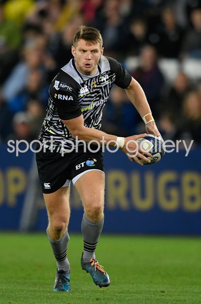 Dan Biggar Ospreys v Clermont Auvergne Champions Cup 2018