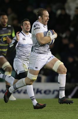 Alun Wyn Jones Ospreys v Northampton Champions Cup 2018