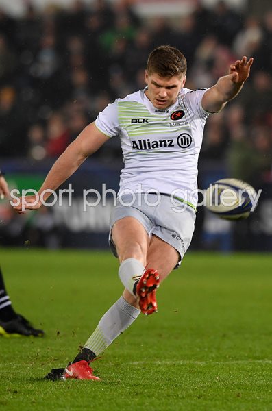 Owen Farrell Saracens v Ospreys Champions Cup 2018