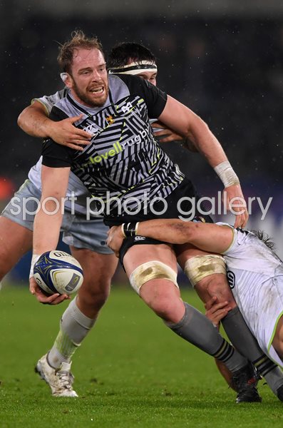 Alun Wyn Jones Ospreys v Saracens Champions Cup 2018