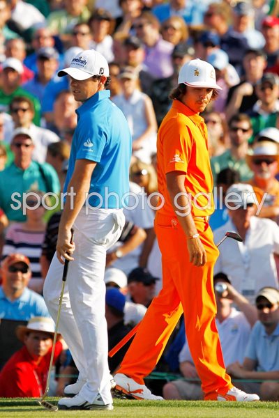 Rickie Fowler & Rory McIlroy Quail Hollow 2012
