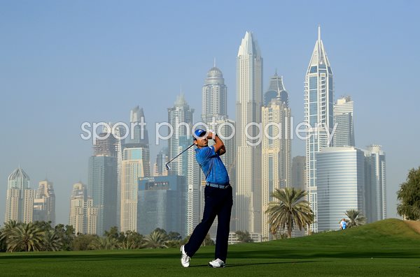 Sergio Garcia Spain Dubai Desert Classic 2018