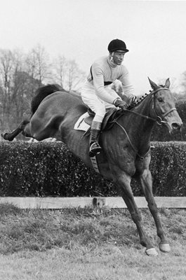 Pat Taaffe on Arkle Whitbread Gold Cup Sandown Park 1965