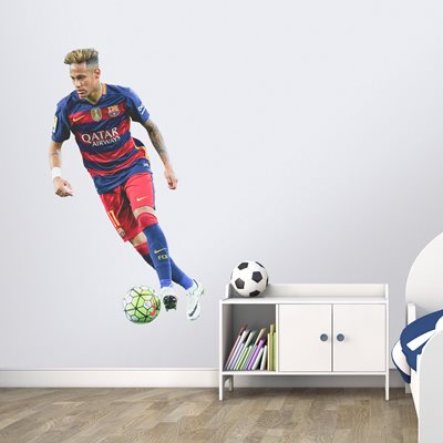 Neymar Barcelona lifesize wall sticker